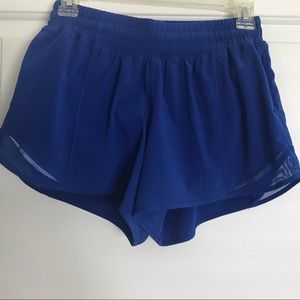 Lululemon hotty hot short long, like new!